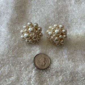 Pearl Cluster Earings